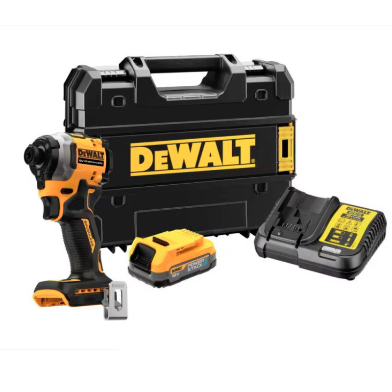 Masina de gaurit/insurubat cu impact, 18V, 1x 1.7 Ah Powerstack Compact, 205 Nm, tip DCF850E1T-QW