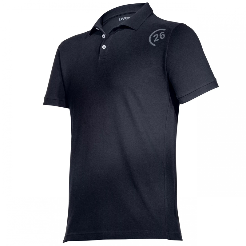 Tricou Polo Negru Uvex Collection 26, marime L