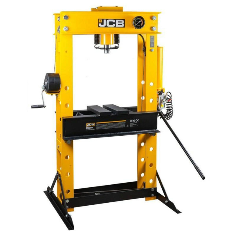 Presa hidraulica si pneumatica pentru atelier 50 tone, JCB