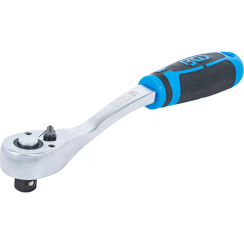 Cheie cu clichet reversibila, dantura fina, 1/2