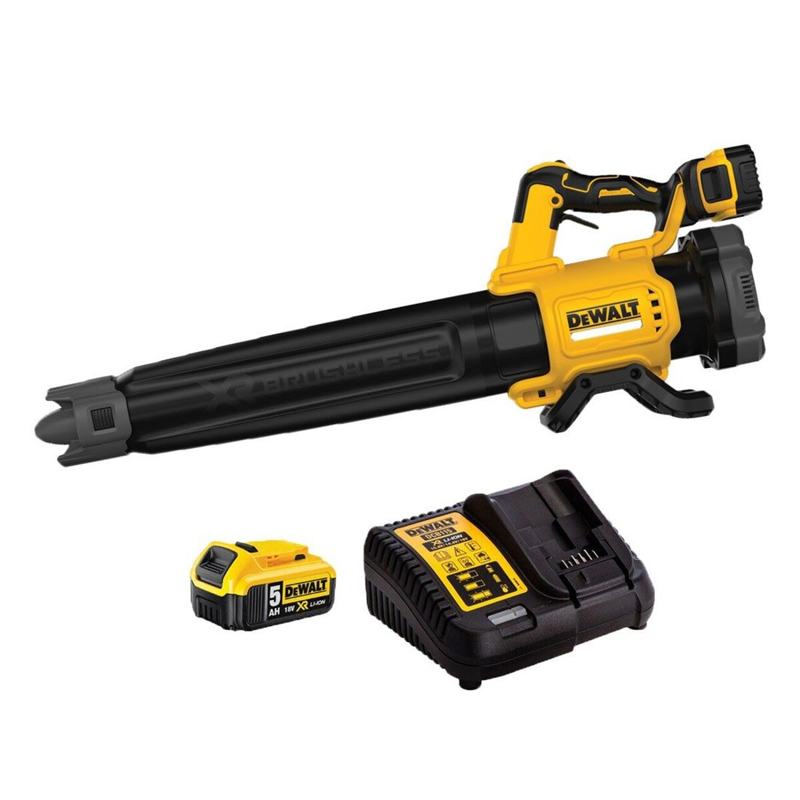 Suflanta cu motor brushless, DeWALT cu acumulator 18V XR 5Ah, tip DCMBL562P1-QW
