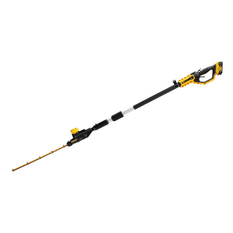 Foarfeca de tuns gard viu cu acumulatori 18V, 5Ah, telescopica, Dewalt, tip DCMPH566P1-QW