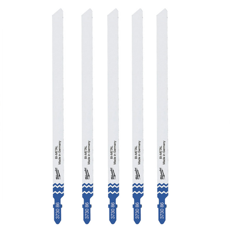 Panze fierăstrău vertical MILWAUKEE T718AF - 155 mm, universale bi-metal, set 5 bucăți