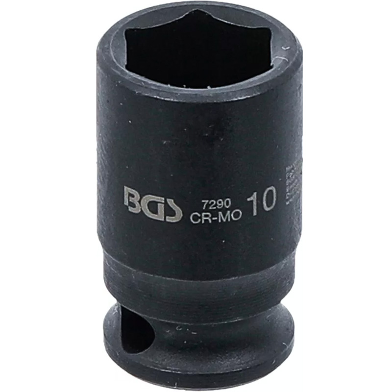 Cheie tubulara de impact, 10mm, 1/4