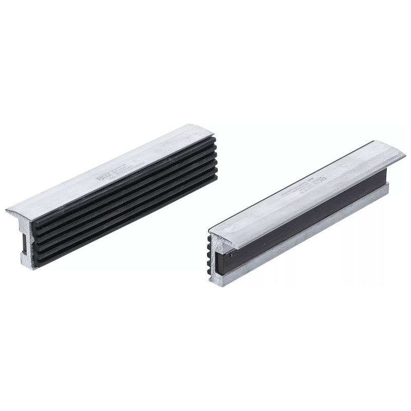 Bacuri protectie menghina 125mm, aluminiu cauciucat, BGS