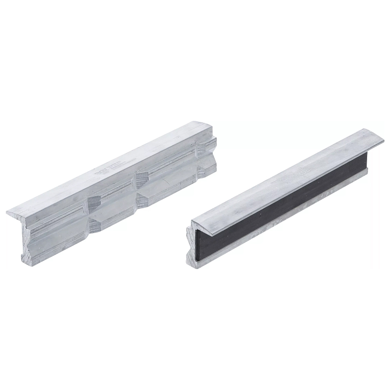 Bacuri protectie menghina 150mm, aluminiu cu profil in V pentru tevi, BGS