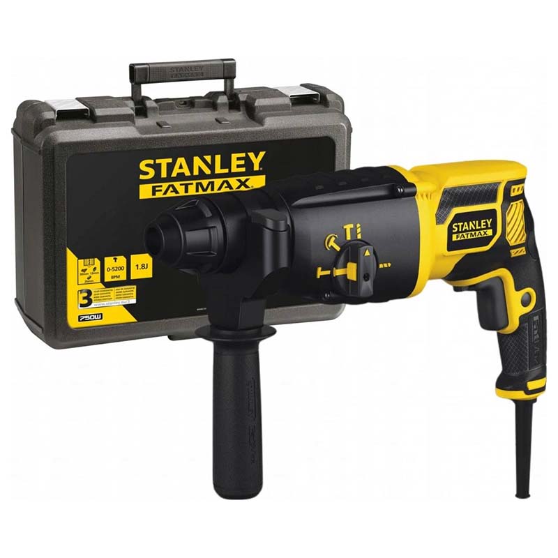 Ciocan rotopercutor SDS-plus 750 W, 1.8 J, STANLEY® FATMAX® tip FME500K-QS