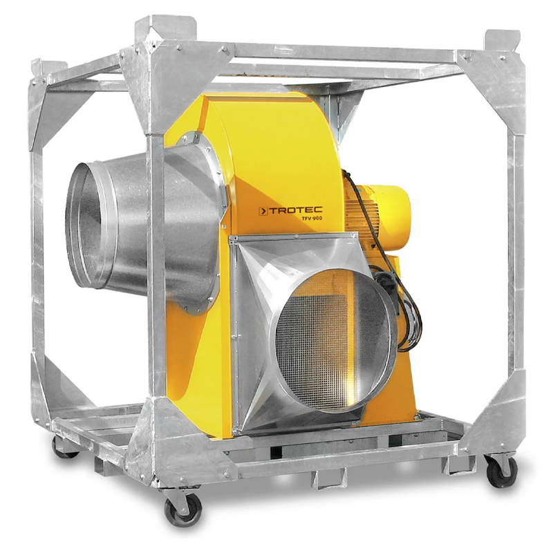Ventilator centrifugal industrial, de presiune mare, Trotec, tip TFV900 (fara cadru)