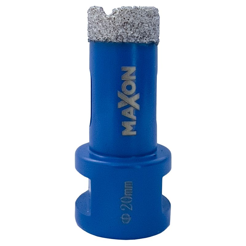 Carota diamantata MAXON pentru gresie, faianta, granit, 20mm, prindere M14, DIATECH