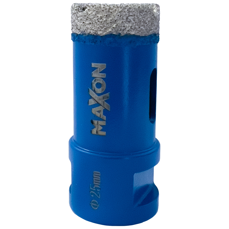 Carota diamantata MAXON pentru gresie, faianta, granit, 25mm, prindere M14, DIATECH