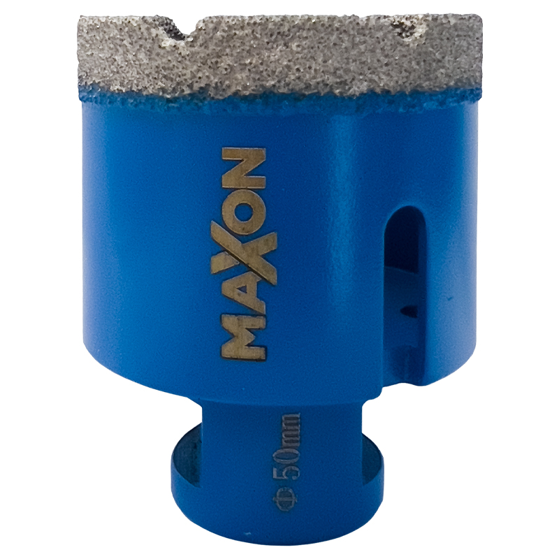 Carota diamantata MAXON pentru gresie, faianta, granit, 50mm, prindere M14, DIATECH