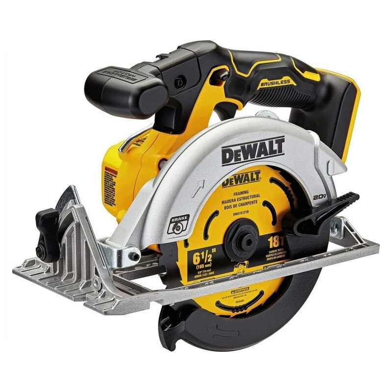 Fierastrau circular cu acumulatori, 18V, SOLO, disc 165x20 mm, tip DCS565NT-XJ