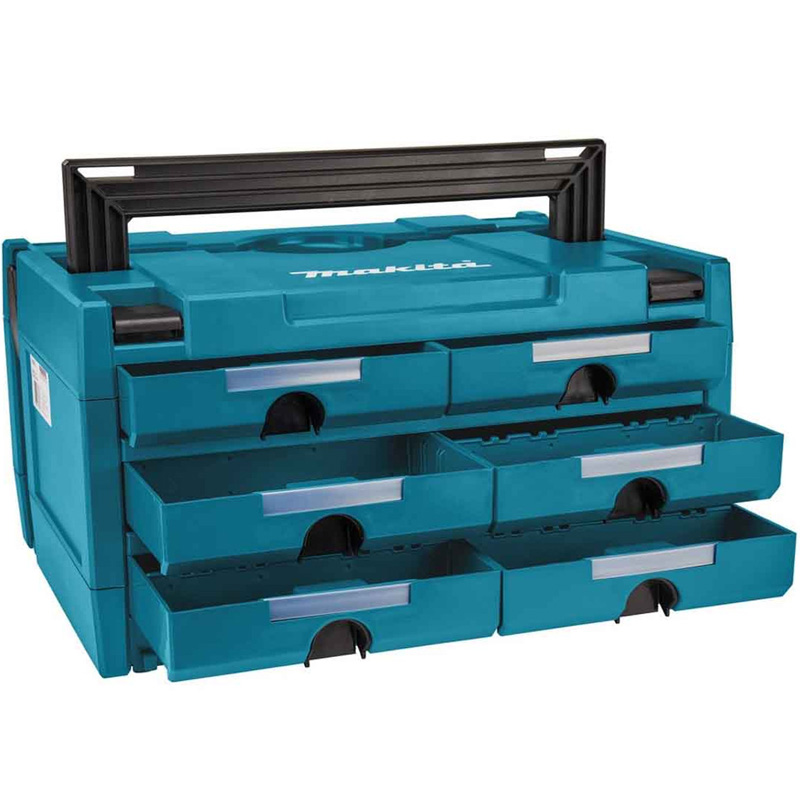Cutie-organizator Makita MAKPAC MAKSTOR 80x120x183mm, 3x2 sertare