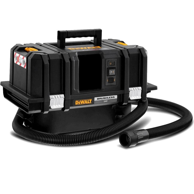 Aspirator uscat/umed XR Flexvolt Li-Ion DeWalt cu acumulatori, 2 x 6Ah, Clasa M, conexiune WiFi