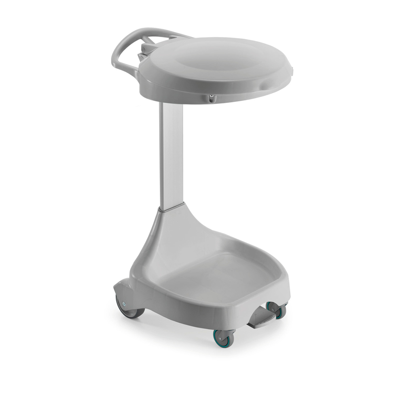 Suport saci gunoi 120l cu capac si pedala, Kärcher, tip Smile 20