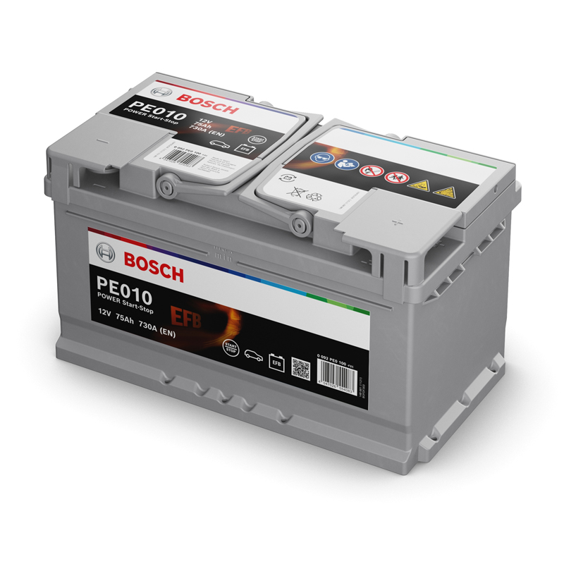 Acumulator auto 12V BOSCH tip Power START-STOP EFB Line 75Ah