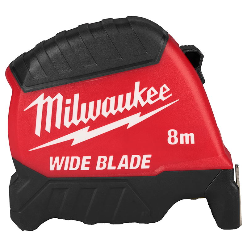 Ruleta Milwaukee premium, banda lata 35mm, 8m (GEN II)