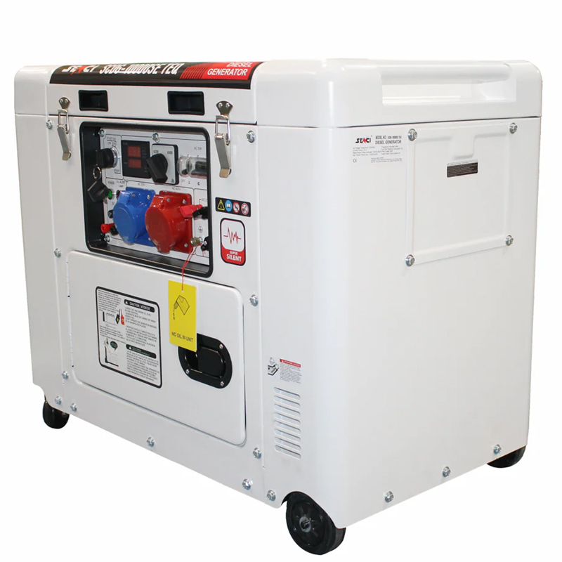 Generator de curent trifazat, insonorizat, pornire electrica, 9.4 kVA, tip SCDG10000SE TEQ