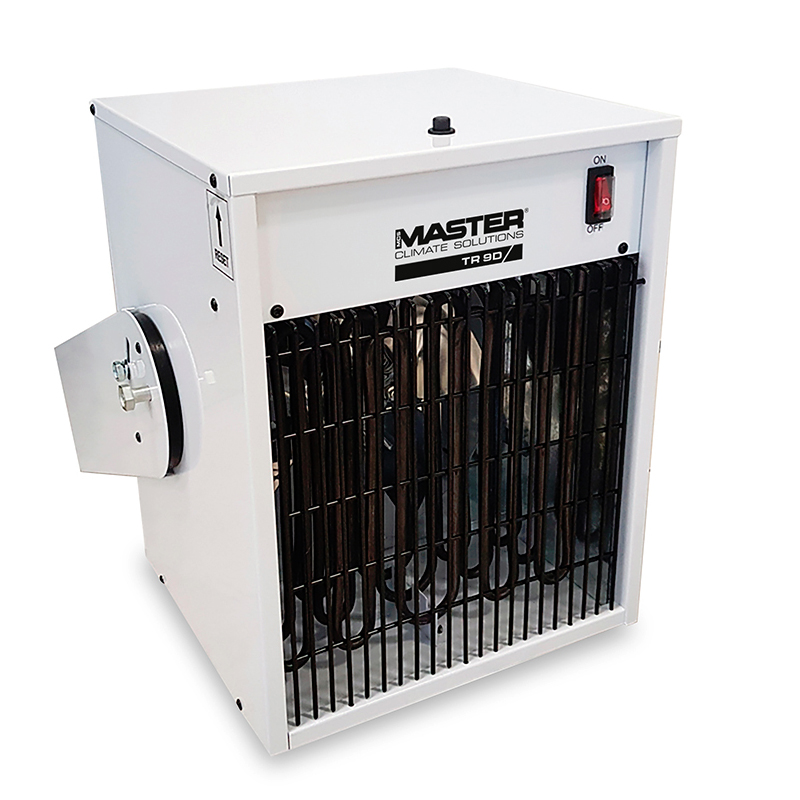 Incalzitor electric suspendat MASTER TR9D, trifazat cu ventilator si termostat