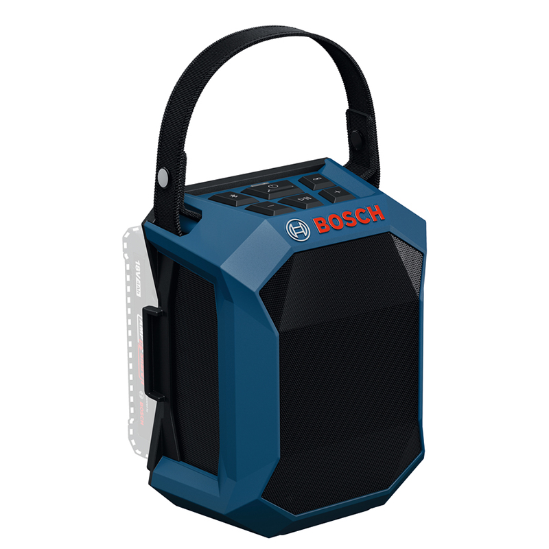 Boxa/difuzor BOSCH PRO GPB 18V-1 C, Bluetooth, 18V, pentru santier, Solo