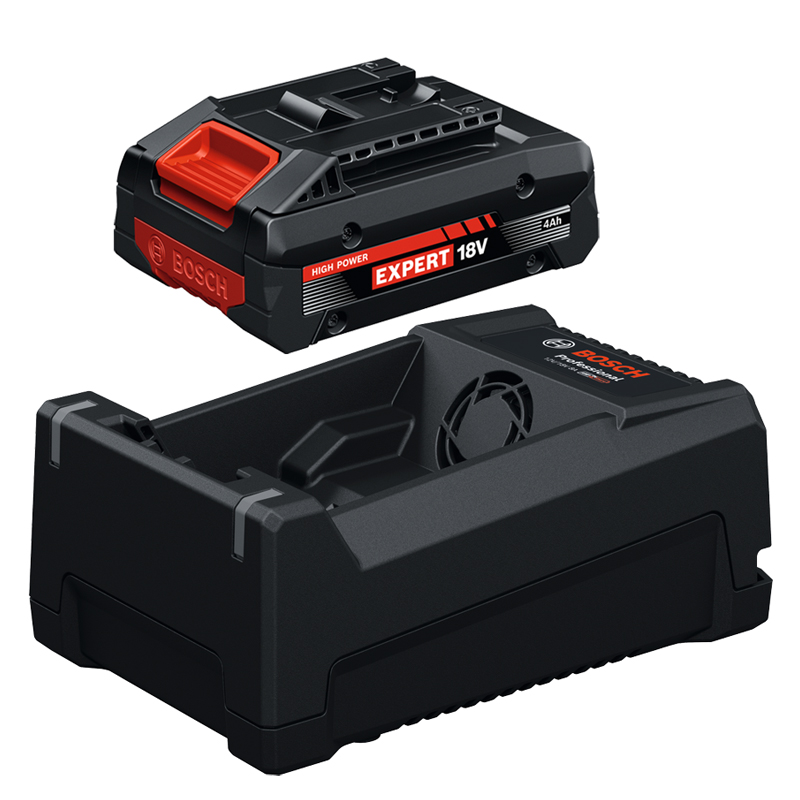 Pachet 1 acumulator Expert EXBA18V-40, 18V, 4.0Ah + incarcator GAL12V/18V-80, Bosch