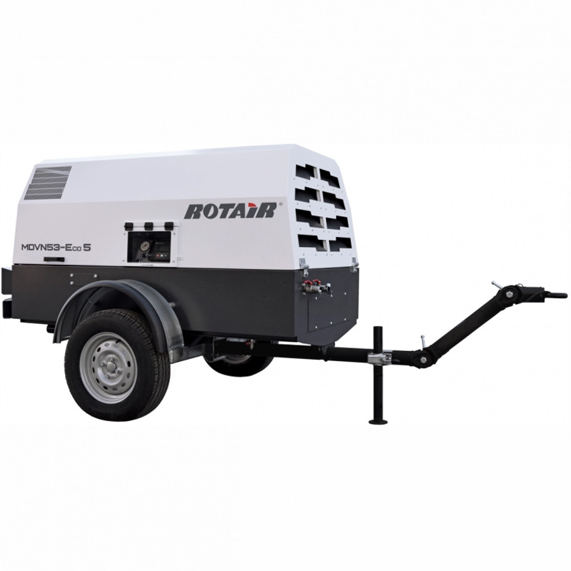Motocompresor ROTAIR MDVN 53 Eco5 - 5 m³/min, 7 bar