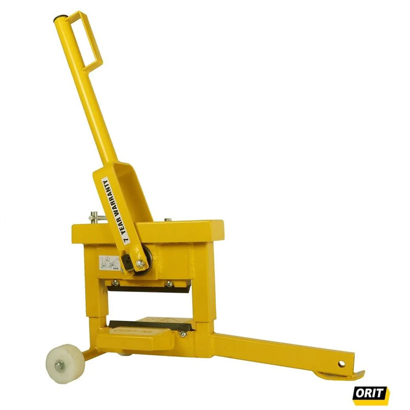 Ghilotina profesionala pentru taiat pavele tip ORIT 1500ES, 150x120 mm, reglaj cu o singura manivela