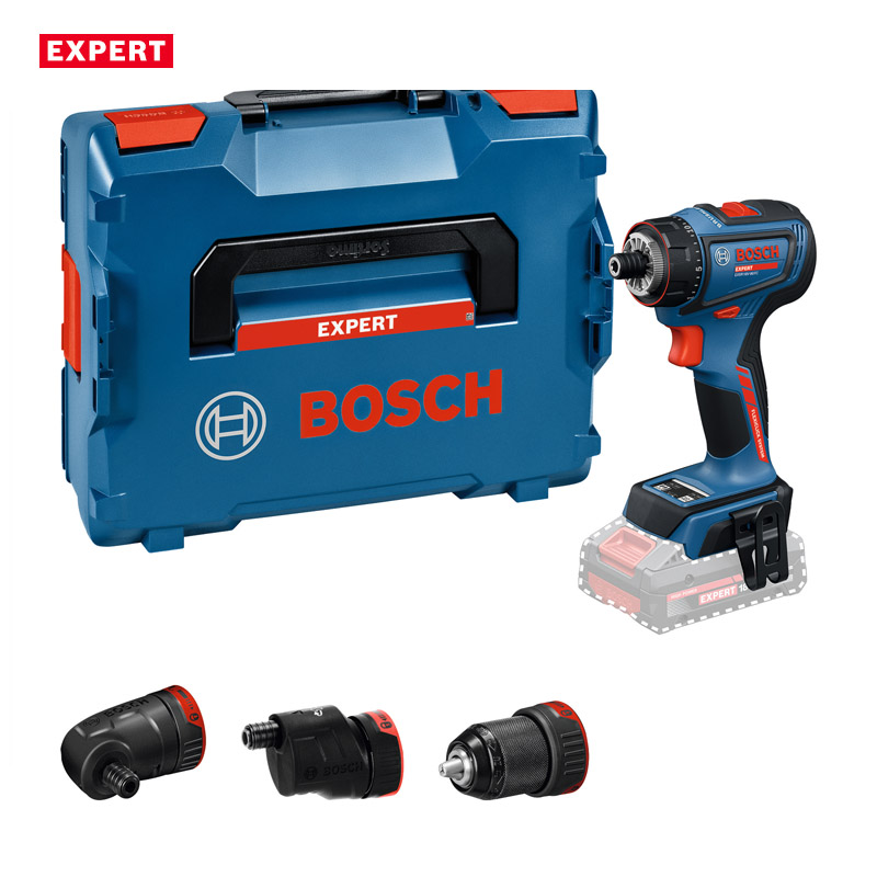 Masina de gaurit si insurubat cu acumulatori 18V 2x 4.0Ah, BOSCH Profesional EXPERT L-BOXX, 65 Nm, tip EXSR 18V-90FC EXPERT 6 in 1 cu sistem GFA 18-M+W+E (SOLO)