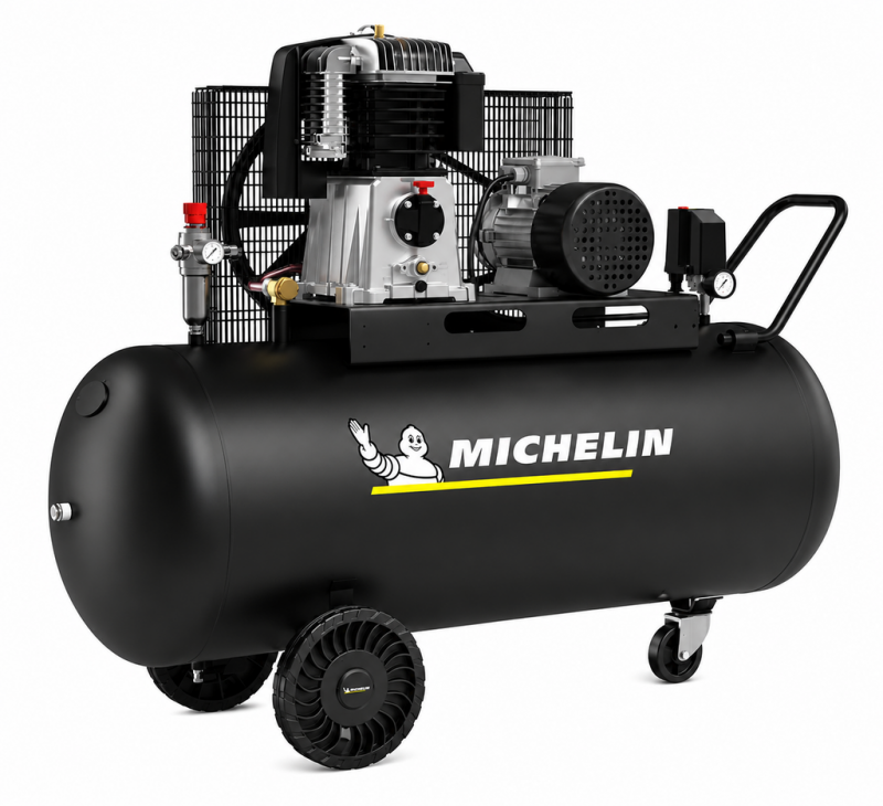 Compresor monofazat profesional, 200l, 365l/min, MICHELIN MX CLASSIC PRO 200-3M