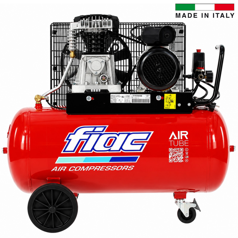Compresor monofazat profesional 100l, debit 350l/min, FIAC AB100/360-3-MC