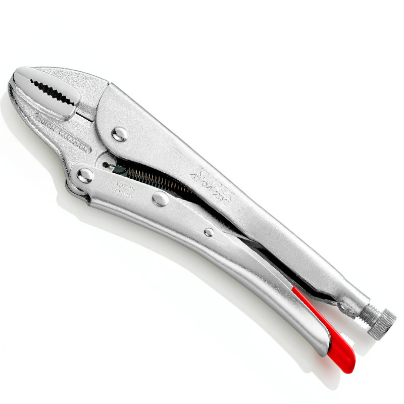Cleste Knipex cu autoblocare si falci drepte, 250 mm, 625 g