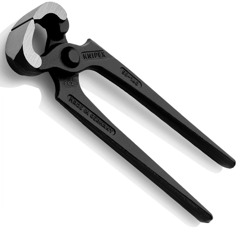 Cleste cu parghie mare, pentru constructori/tamplari, 160 mm, Knipex, 225 g