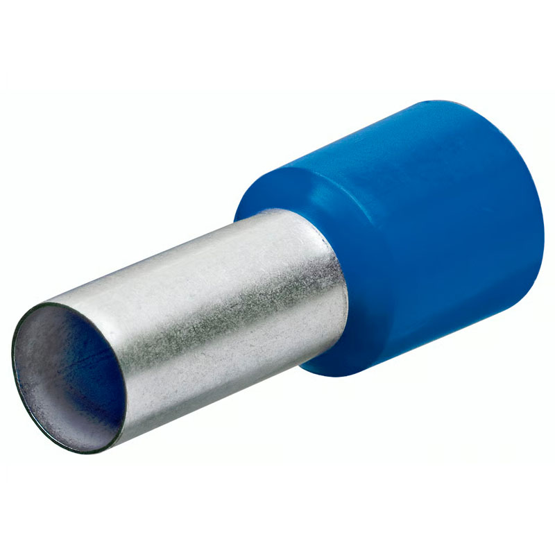Ferule standard KNIPEX pentru clestii de sertizat cabluri electrice, 2.5 mm² - ALBASTRU, 200 buc