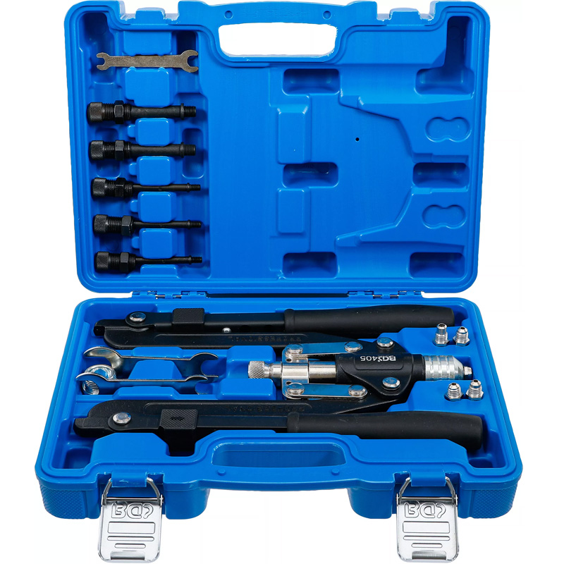 Cleste foarfeca de tras nituri pop profesional, BGS