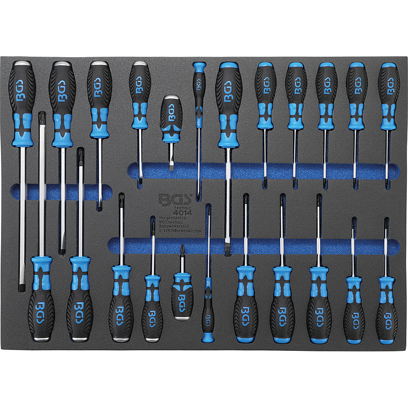 Organizator pentru carucior BGS, 23 surubelnite , 3/3 sertar