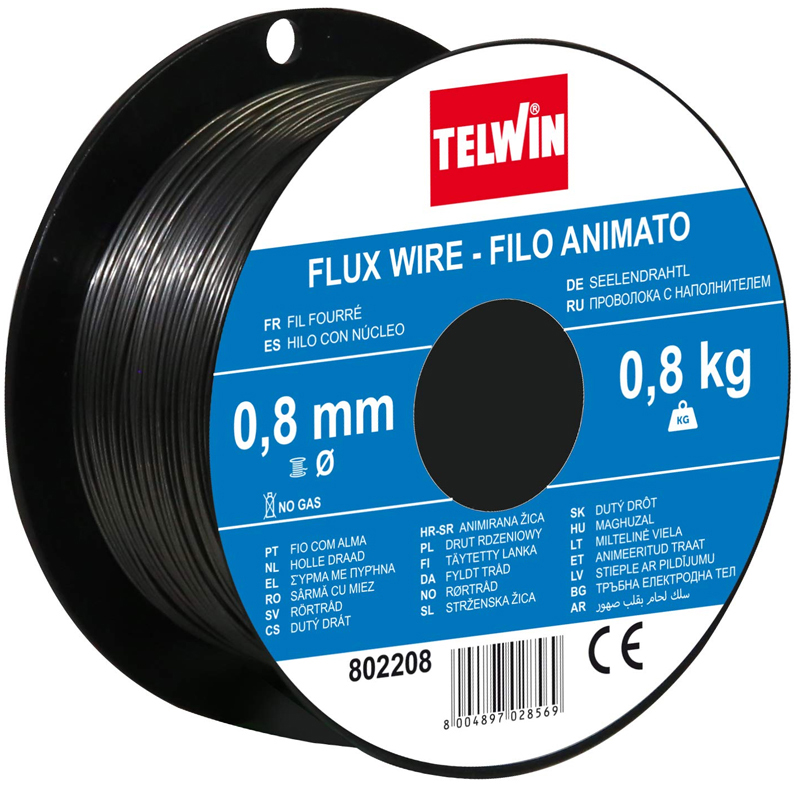 Sarma sudura tubulara (flux) 0.8 mm, 0.8 kg Telwin