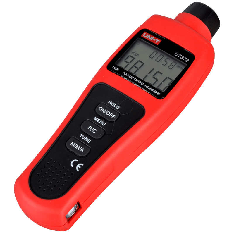 Turometru (tahometru) cu interfata USB, 10-99.999 rpm, UNI-T UT372