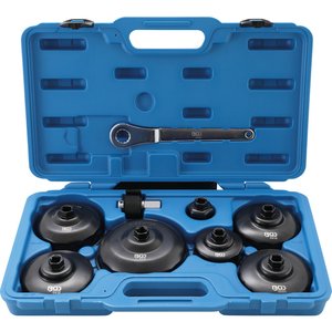 Set capace pentru montat filtre de ulei pentru camioane si autoutilitare, 9 piese