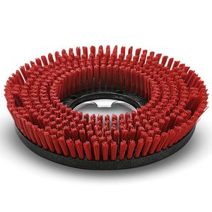 Perie disc medie, rosie, 430 mm