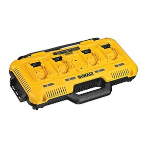 Incarcator rapid 4 porturi multi-voltaj DEWALT, XR 10.8 - 14 - 18V si Flexvolt 54V, 8A