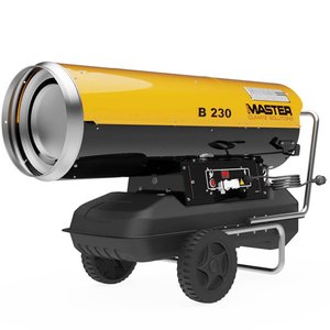 Încălzitor cu motorină MASTER B 230 - 65 kW, ardere directă, generator aer cald industrial