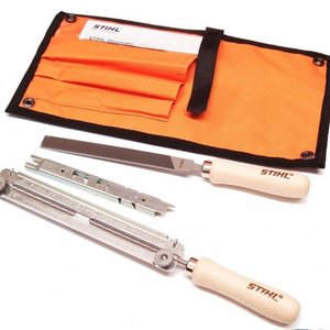 Set pentru ascutirea lanturilor de motofierastraie, 1/4