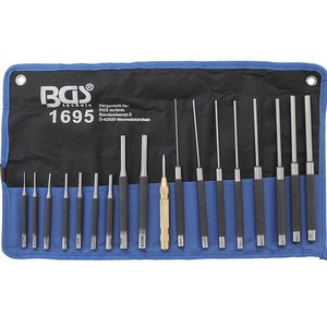 Set 18 dornuri + punctator automat, 100 - 150 - 200mm, 1,5 - 9,5 mm