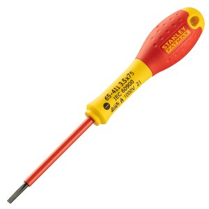 Surubelnita STANLEY® FATMAX® VDE 1000V, dreapta crestata, 3.5x75 mm