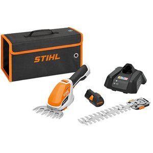 Foarfeca de tuns gard viu cu acumulatori, Stihl, tip HSA26 Set, 10.8V, 2.1Ah, sistem AS