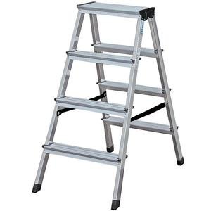 Scară Krause Monto Dopplo dublă 2x4 trepte – stabilitate profesională pentru lucrări sigure