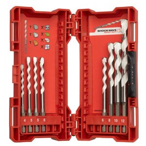 Set 8 burghie multimaterial, cu coada Hex 1/4