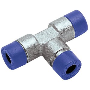 Racord automat push-in tip T pentru furtun de 10 mm, FIAC