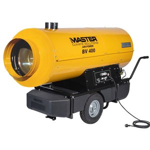 Încălzitor cu motorină MASTER BV 400 - 110kW, ardere indirecta, generator aer cald industrial