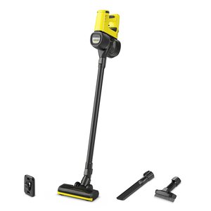 Aspirator vertical cu acumulator integrat 21.6V, Karcher, tip VC4 Cordless MyHome (yellow)